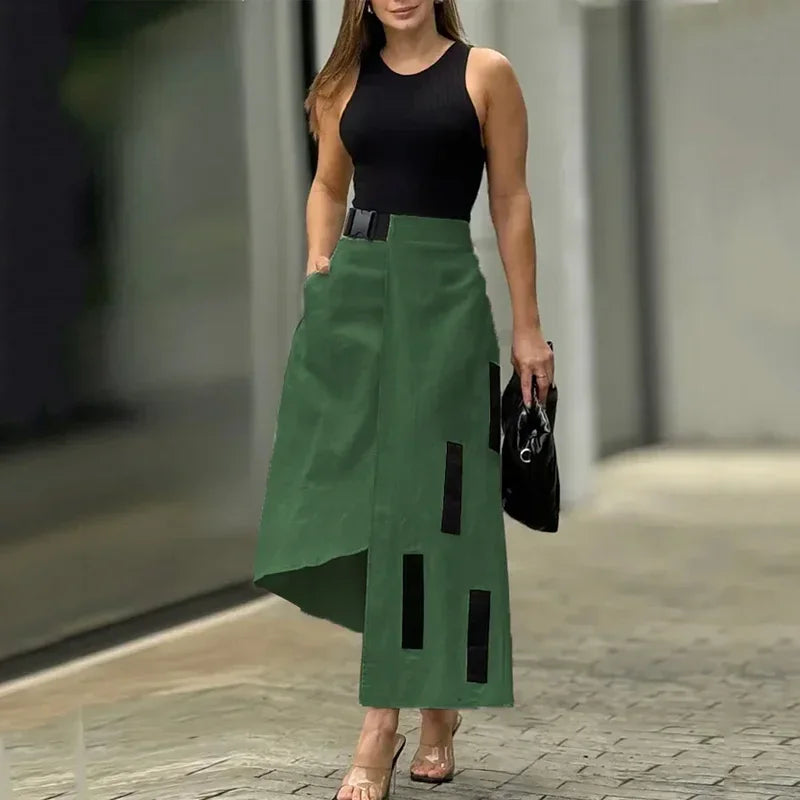 Conjunto feminino casual com saia longa e top. Estilo e conforto para o verão. Descubra agora, Conjunto, Conjunto Alfaiataria Feminino, Conjunto Feminino, Conjunto Feminino Social, Conjunto Feminino Blusa e Short, Conjunto Feminino Calça e Blusa, Loja Aiella