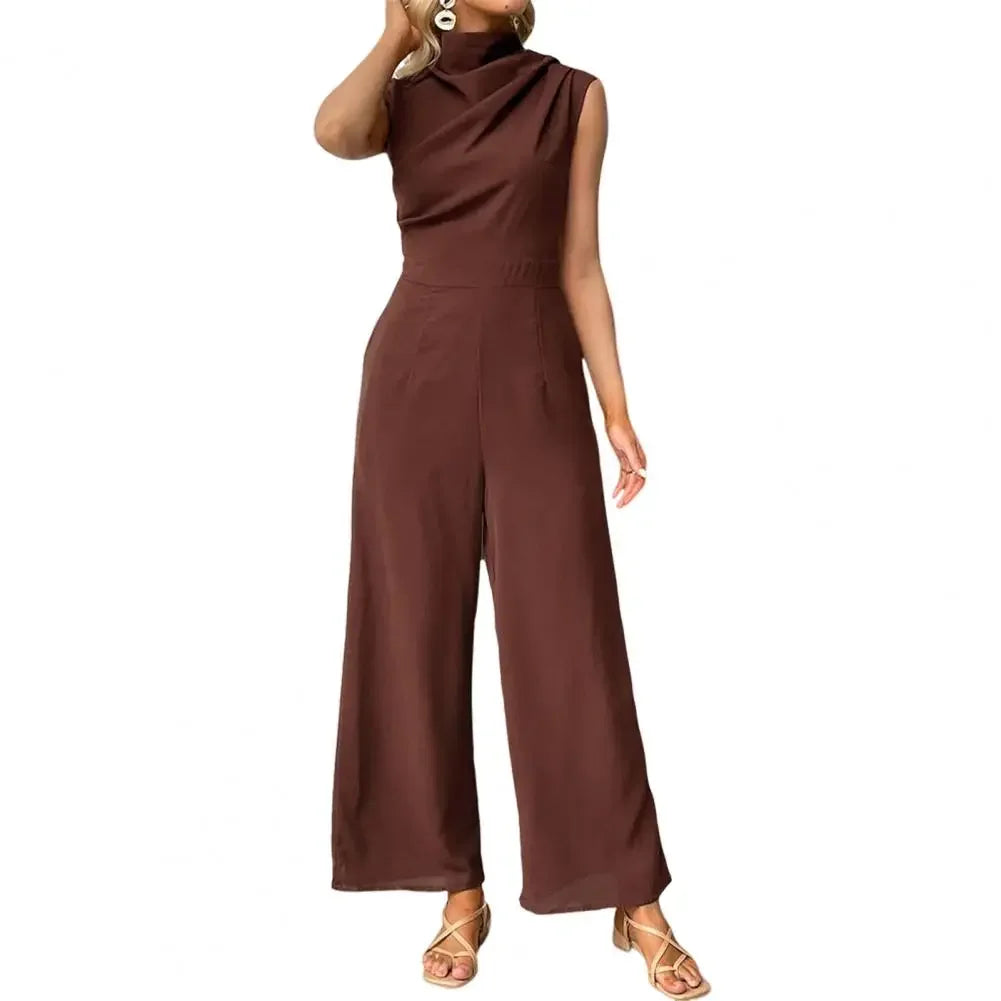 Descubra o Macacão Feminino Elegante com Gola Alta e Perna Larga. Perfeito para o verão, combina conforto e estilo. Confira, Macacao, Macacao Feminino, Macacao Longo Feminino, Macacao Branco, Macacao Jeans Femininas, Macacao Feminino Social, Macacao Farm, Loja Aiella