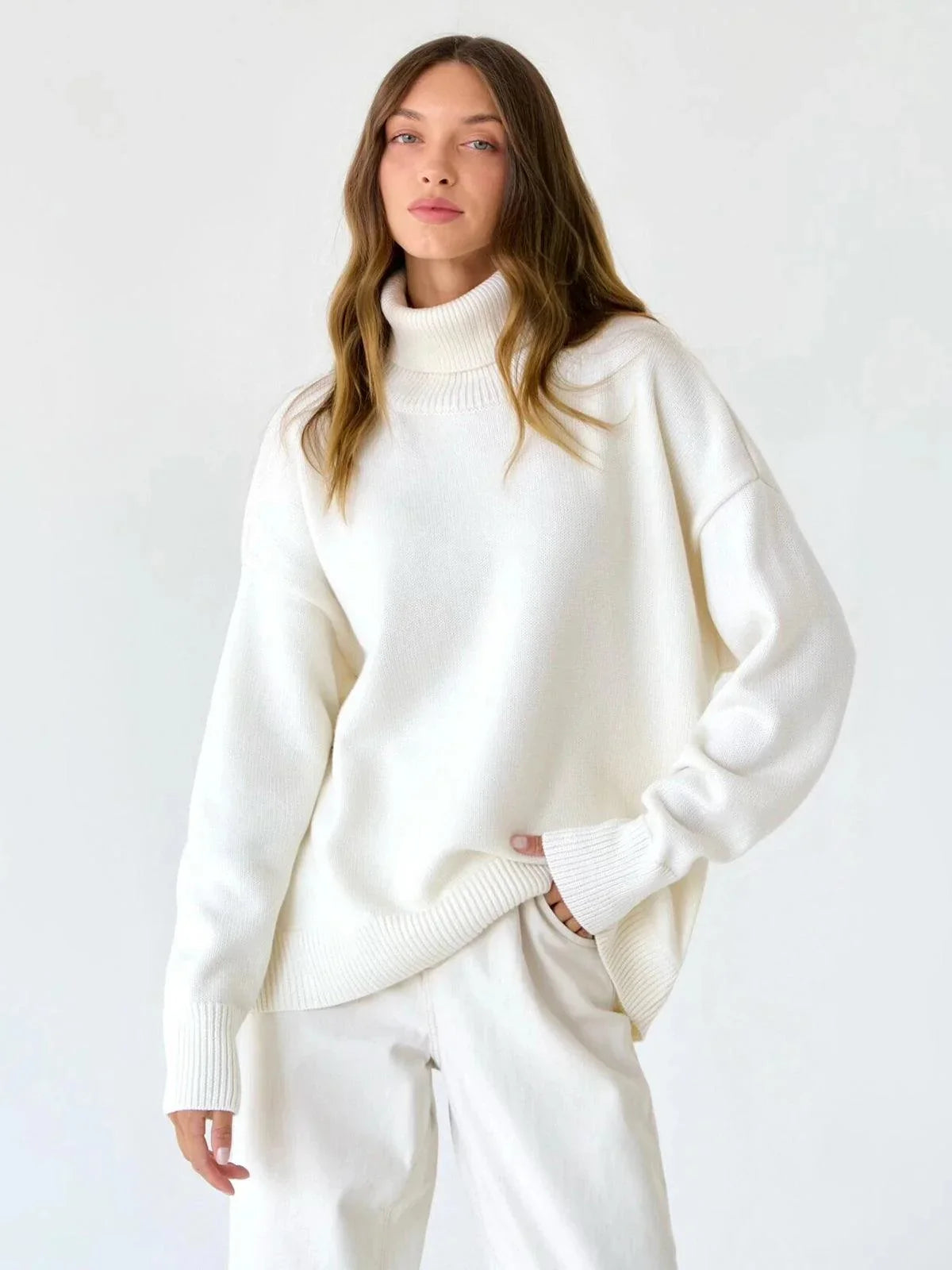 Suéter Feminino, Suéter Manga Longa, Suéter Peluciado de Manga Longa e Gola Alta, Moda Confortável, Estilo Elegante, Roupas de Inverno, Conforto e Estilo, Peça Versátil, Tendência de Moda, Suéter Feminino, Look Casual, Design Quente, Sueter, Sueter Feminino , Sueter Preto, Suéter Feminino, Suéter Feminino Preto, Suéter Feminino Tricot, Suéter Feminino em Tricô, Loja Aiella