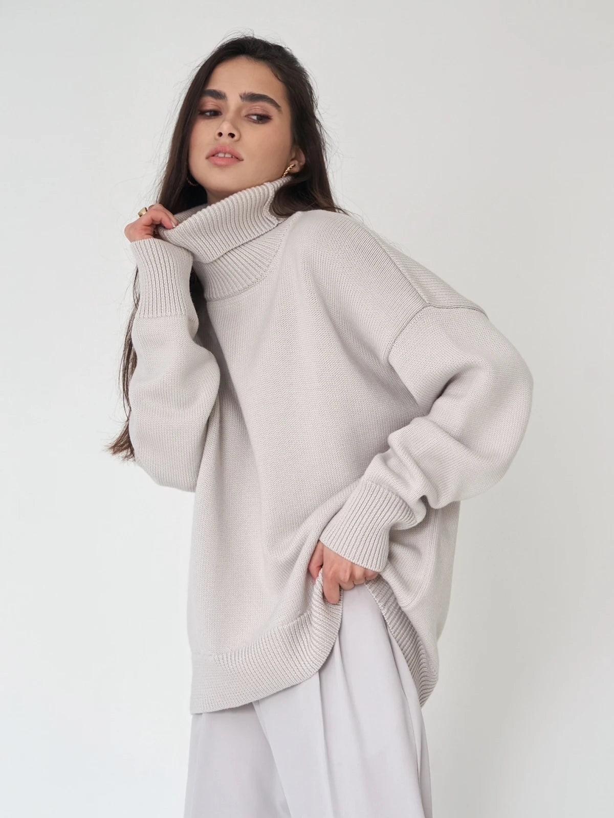 Suéter Feminino, Suéter Manga Longa, Suéter Peluciado de Manga Longa e Gola Alta, Moda Confortável, Estilo Elegante, Roupas de Inverno, Conforto e Estilo, Peça Versátil, Tendência de Moda, Suéter Feminino, Look Casual, Design Quente, Sueter, Sueter Feminino , Sueter Preto, Suéter Feminino, Suéter Feminino Preto, Suéter Feminino Tricot, Suéter Feminino em Tricô, Loja Aiella