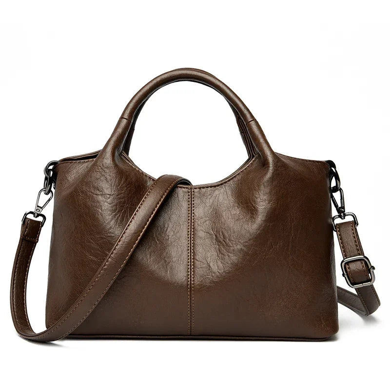 Bolsa Transversal Luxo Vintage em Couro, Acessórios de Moda, Estilo Clássico, Bolsa de Couro Elegante, Moda Vintage, Look Sofisticado, Peça de Luxo, Tendência de Acessórios, Conforto e Praticidade, Design Atemporal, Aiella