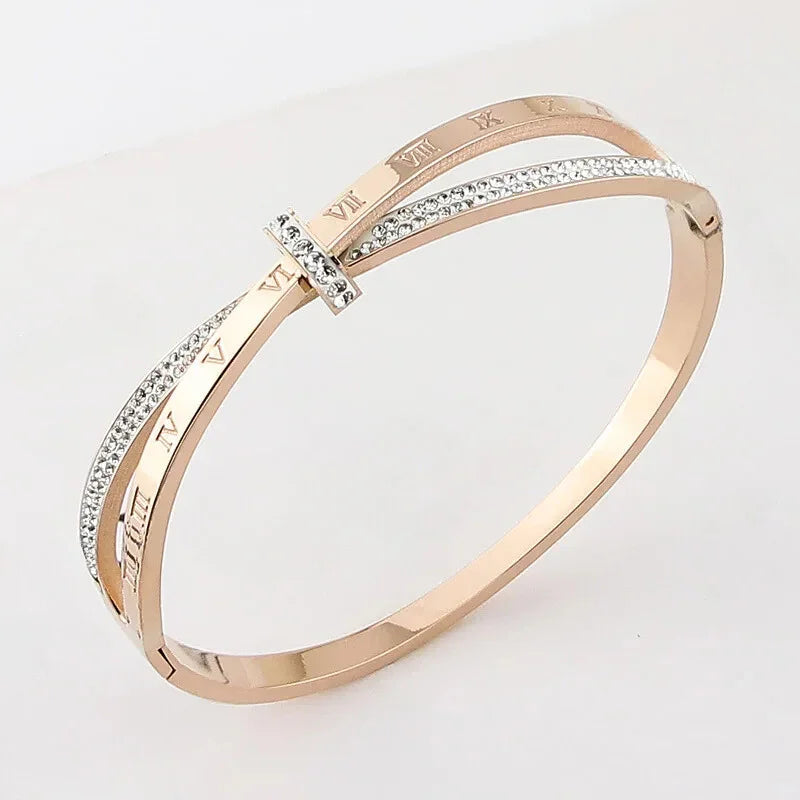 Pulseira Imperial, Pulseira Luxuosa, Pulseira com Pedras Brilhantes, Acessórios de Moda, Joias Femininas, Acessórios Elegantes, Pulseira para Festas, Moda Feminina, Aiella
