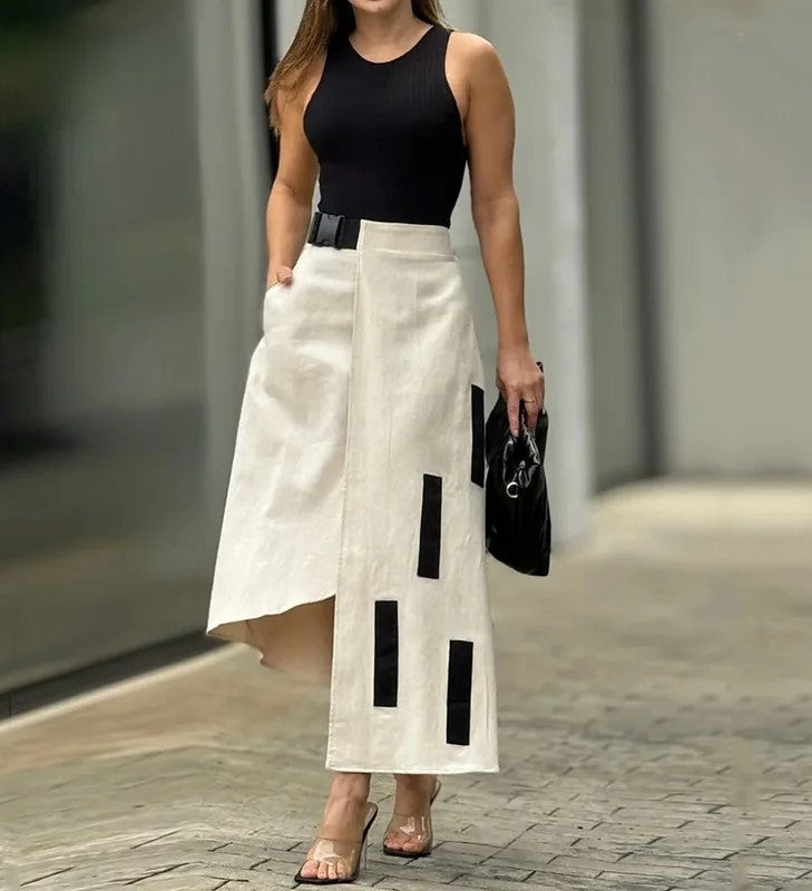 Conjunto feminino casual com saia longa e top. Estilo e conforto para o verão. Descubra agora, Conjunto, Conjunto Alfaiataria Feminino, Conjunto Feminino, Conjunto Feminino Social, Conjunto Feminino Blusa e Short, Conjunto Feminino Calça e Blusa, Loja Aiella