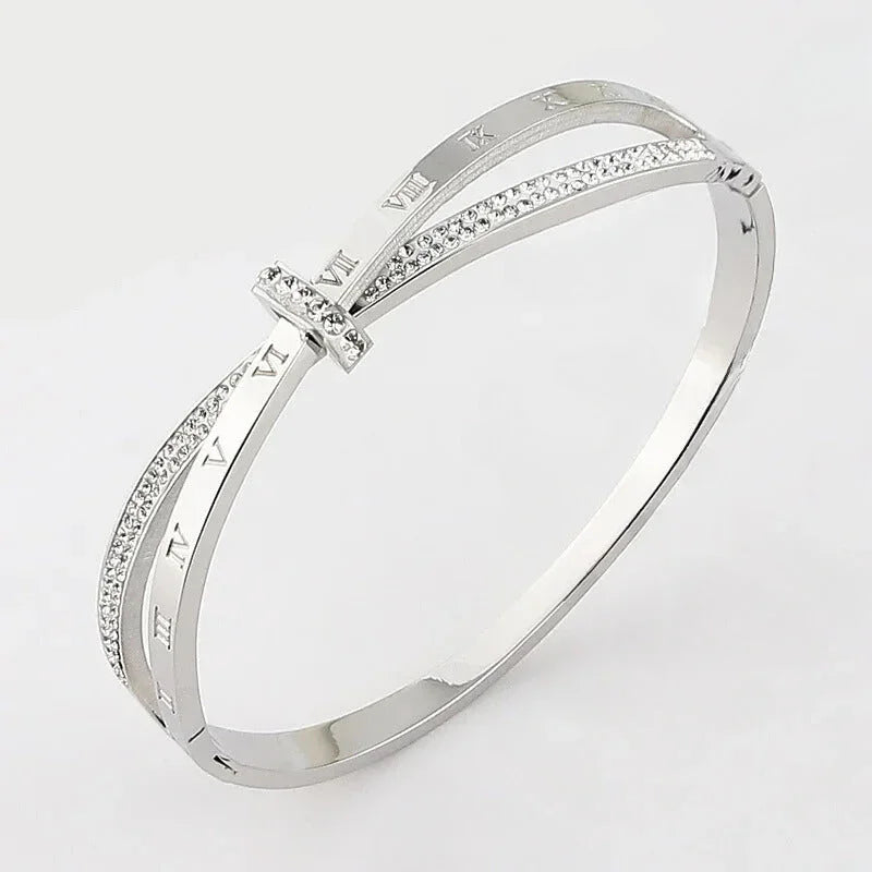 Pulseira Imperial, Pulseira Luxuosa, Pulseira com Pedras Brilhantes, Acessórios de Moda, Joias Femininas, Acessórios Elegantes, Pulseira para Festas, Moda Feminina, Aiella