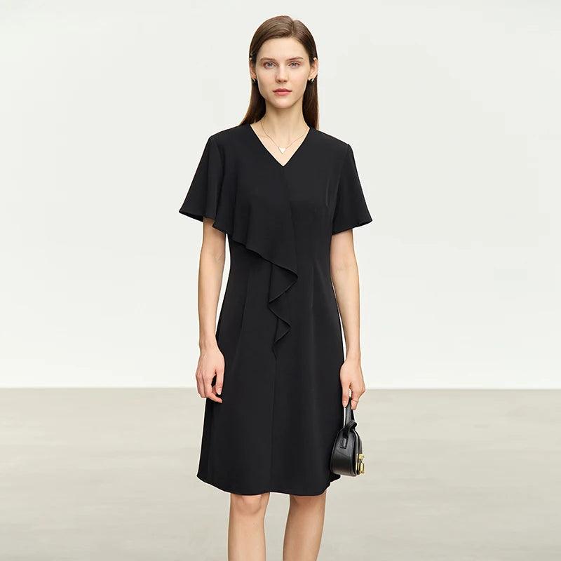 Vestido de Chiffon com Caimento Frontal, Moda Elegante, Estilo Sofisticado, Look Feminino, Conforto e Fluidez, Vestido de Festa, Tendência de Moda, Peça Atemporal, Roupas Leves, Vestido Versátil, Vestidos, Vestidos de Noiva, Vestidos de Festa, Vestidos Longos, Vestidos Midi, Vestidos Farm, Vestidos Feminino, Loja Aiella