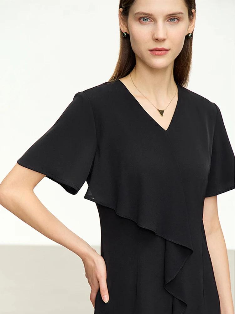 Vestido de Chiffon com Caimento Frontal, Moda Elegante, Estilo Sofisticado, Look Feminino, Conforto e Fluidez, Vestido de Festa, Tendência de Moda, Peça Atemporal, Roupas Leves, Vestido Versátil, Vestidos, Vestidos de Noiva, Vestidos de Festa, Vestidos Longos, Vestidos Midi, Vestidos Farm, Vestidos Feminino, Loja Aiella