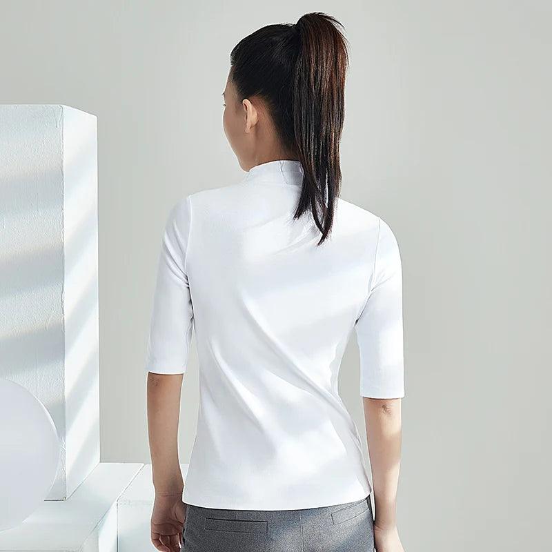 Blusa Gola Alta, Blusa Feminina, Acessórios de Moda, Moda Elegante, Roupas de Inverno, Estilo Sofisticado, Blusa Confortável, Moda Feminina, Loja Aiella