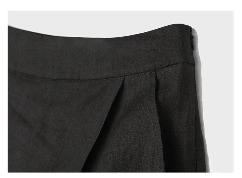 Calça de Linho, Calça Transpassada, Calça de Linho, Moda Confortável, Estilo Sofisticado, Look Casual, Roupas de Verão, Calça Feminina Elegante, Conforto e Estilo, Peça Atemporal, Tendência de Moda, Design Moderno, Loja Aiella