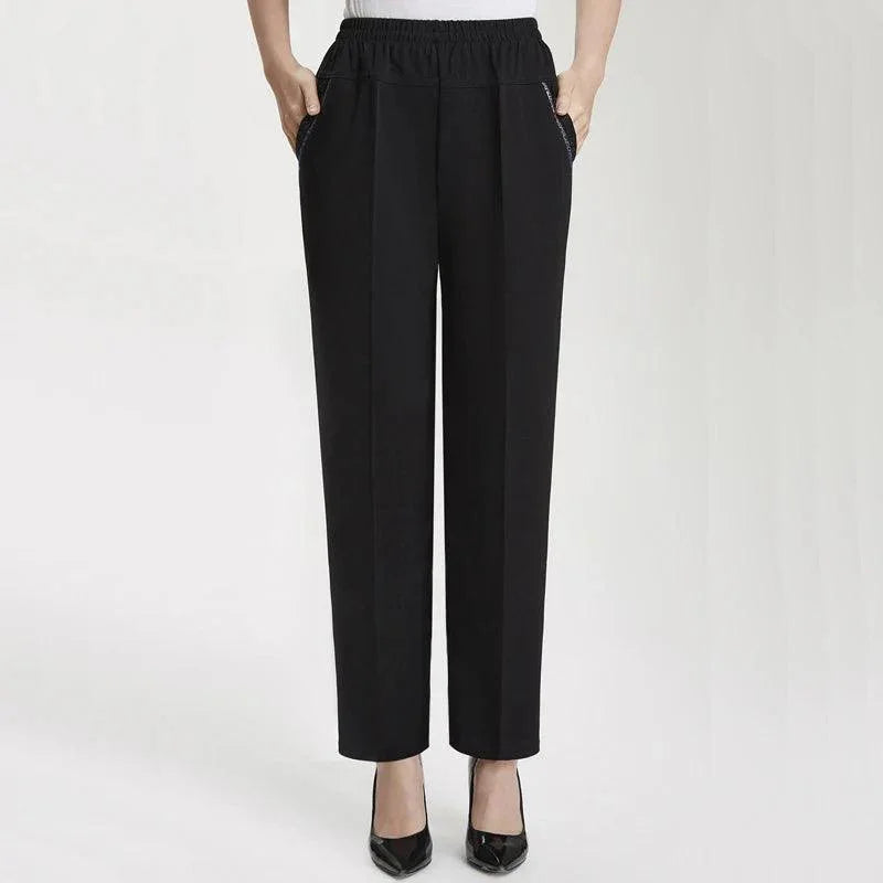 Calça Feminina, Calça Social, Calça Reta Feminina, Calça Cintura Alta, Moda Confortável, Estilo Sofisticado, Look Clássico, Roupas Femininas, Conforto e Estilo, Peça Atemporal, Tendência de Moda, Calça Feminina Plus Size, Cintura Alta Feminina, Loja Aiella