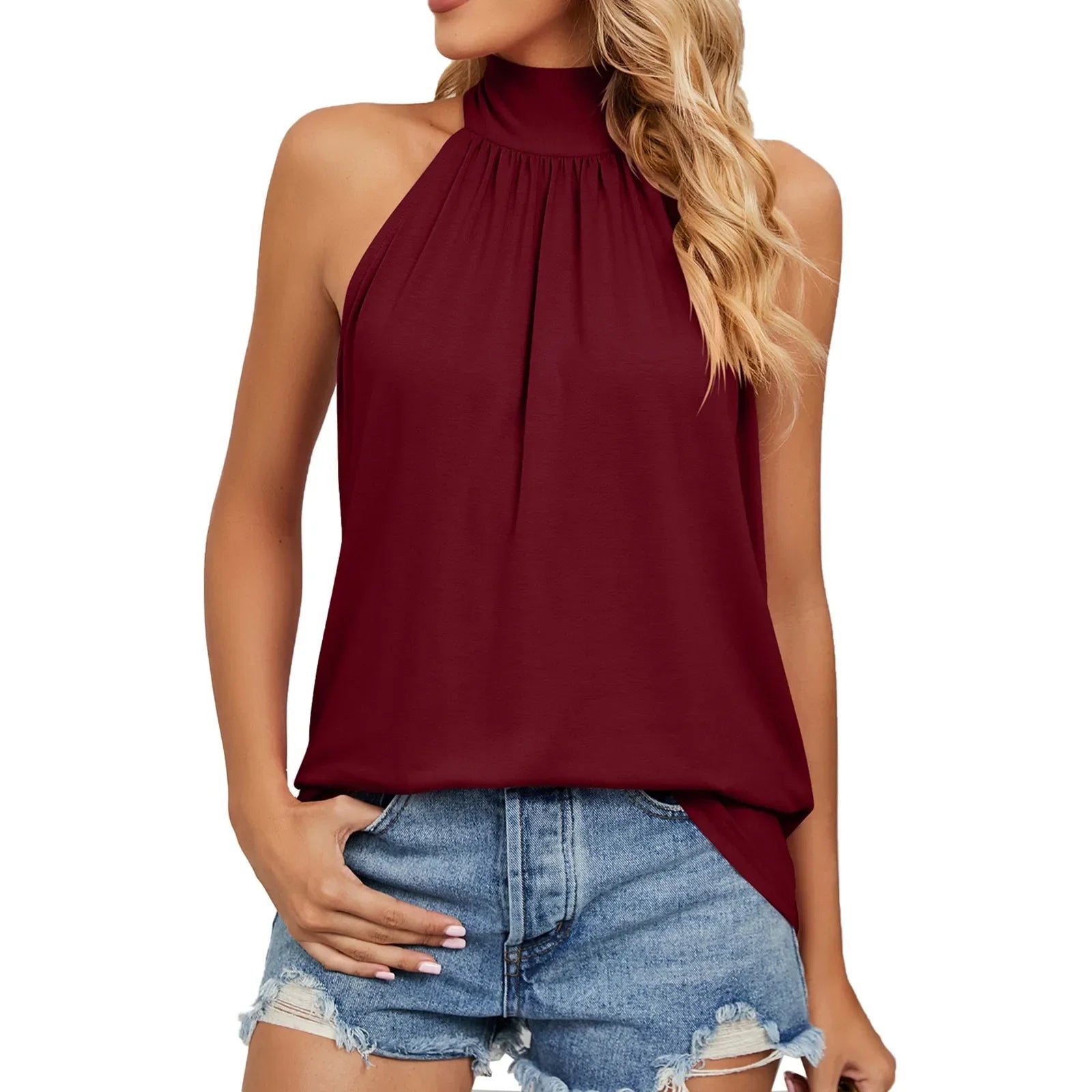 Blusa Algodão, Regata Algodão, Blusa Frente Única, Blusa Regata, Moda Feminina, Estilo Casual, Roupas de Verão, Look Versátil, Peça Básica, Tendência de Moda, Conforto e Estilo, Regata Chic, Fashion Essentials